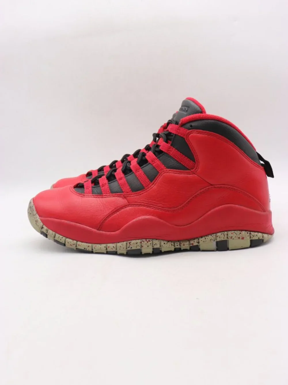 Nike Air Jordan Retro 10 Men's Size 10 Bulls Over Broadway Sneakers 705178 601